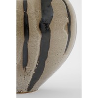 Nanda Vaas - H24 x Ø27 cm - Keramiek - Bruin