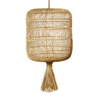 The Dumpling Floor Lamp - Pendant - Natural - L