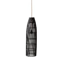The Fish Trap Pendant - Zwart - L