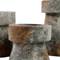 The Gypsy Candle Holder - Antique Grey - L