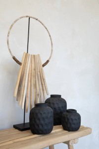 The Wooden Sticks On Stand - Natural