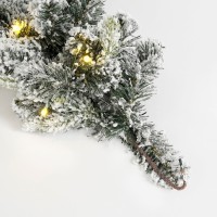 Grimshaw Guirlande met LED Verlichting en Timerfunctie - L180 x Ø25 cm - Groen