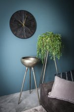 Genesis Brass Metal Planter 3 Feet Round High S