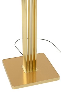 J-Line lamp Moderna - metal/textile - gold