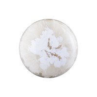 Sufyan Cream Enamel Round Iron Wall Ball SV3