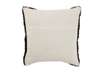 J-Line cushion Semi Circle - cotton - black