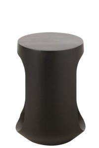 J-Line Side Table Pod Recycled Wood Black