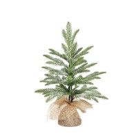 Black Box Trees Brewer Kunstkerstboom in Jute - H45 x Ø36 cm - Frosted Green