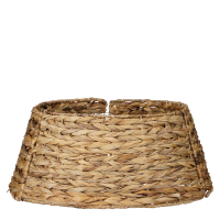 Kerstboomrok Opvouwbaar - H26 x Ø58 cm - Zeegras - Naturel Bruin