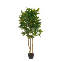 Vingerplant Kunstplant in Bloempot - H150 x  Ø70 cm - Groen
