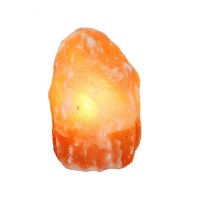 Himalaya Salt Dreams lamp himalaya zout siliconen dopjes - 42114 - 19 cm hoog - oranje