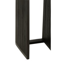 J-Line zijtafels Kubus Gerecycleerd Teak - hout - zwart