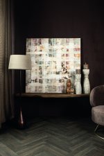 Julitta Cream Canvas Wall Panel Abstract Mixture