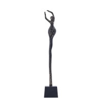 Ciwan Antique Brass Alu Casted Women Statue A
