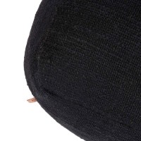De comfortabele poef - Zwart
