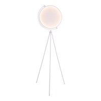 Textile floor lamp "Munega" h: 156cm