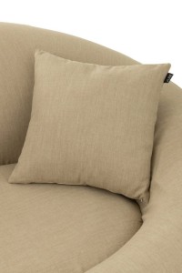 J-Line cushion Outdoor - polyethylene - beige