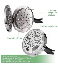 Car Diffuser Life Tree Stainless. Steel