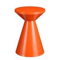 Jim Bijzettafel - H45 x Ø31 cm - IJzer - Oranje