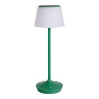 LED Leuchte "EMMI" für Außen und Innen, Tischlampe aus Metall und Kunststoff, mit fest verbauten LEDs, LED Tischlampe für Balkon, Terrasse, Garten, Wohnzimmer, Wintergarten, ca. 38 cm hoch
