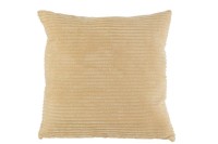 J-Line cushion Stripe - textile - beige