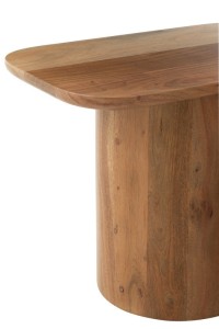 J -Line Side Table Acacia - Wood - Natural - Set of 6