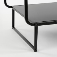 Jules Coffee table - L110 x W38 x H50 cm - Metal - Black