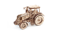 Eco Wood Art 3D Mechanical Puzzle Tractor Belarus 2022, 0877, 28.2x13.6x17.5cm