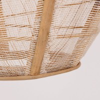 Pella Hanging Lamp - H46 x Ø29 cm - Linen - Beige