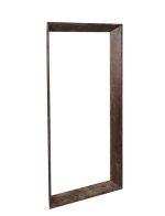 Kyro Brown Acacia Wood Rectangle Mirror Large