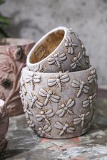 Bastian Cream Cement Nutcracker Statue M