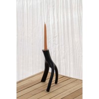 The Triple Twig Candle Holder - Zwart