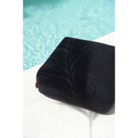 De comfortabele poef - Zwart