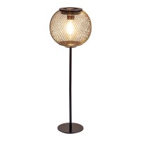 LED solar light "Geli", outdoor decoration made of metal and plastic in black , with firmly built -in LED