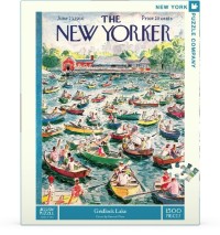 New York Puzzle Company Gridlock Lake - 1500 pieces