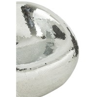 J-Line stoel Spiegel - hars - zilver