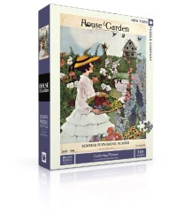 New York Puzzle Company Gathering Flowers - 500 pieces