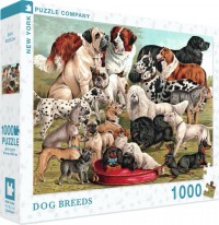 New York Puzzle Company Dog Breeds - 1000 pieces