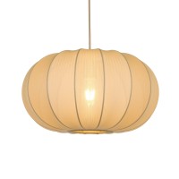 Hanglamp AURELIA cognac bruin Ø44x24cm