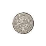 Xavery Bronze Round Iron Wall Panel Carved Look S