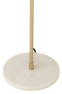 J-Line Table Lamp Metal/Marble Gold