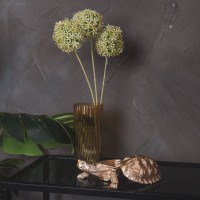 Schildpaddoos - Polyresin - Goud - 15,5x13,5x7,5cm