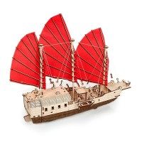 Eco Wood Art 3D Wooden Puzzle Djong, 2925, 38.5x16.5x46.2cm