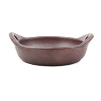 Het etnische diepe bord - Terracotta