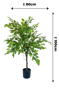 Artificial Ficus Tree 100cm