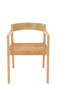 J-Line chair Square Open Sungkai - wood - natural