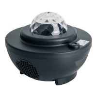 Atmospheric Galaxy LED projector, decorative lighting made of plastic, colorful, integrated LED, for inside