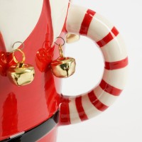 Funny Bloempot - L29 x B18 x H17 cm - Dolomiet - Rood