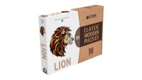 Eco Wood Art Wooden Jigsaw Puzzle Lion/ Lion, 1201, 31x28x0.5cm Cardboard box