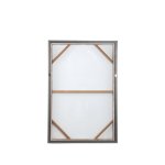 Romaan Black Polyester Painting Rectangle FaceS